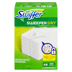 Swiffer Sweeper Dry Sweeping Cloths 48 Unscented Refills 48 ea, $0.42/1ea