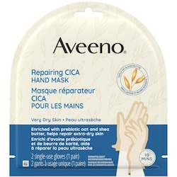 Aveeno Masque réparateur CICA pour les mains, 2 gants à usage unique, 1 paire 1 ea, 5,99 $/1ch