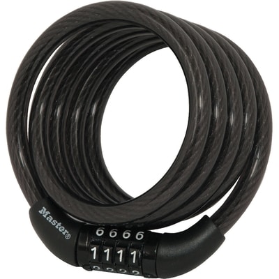Master Lock 4 Ft Combination Cable Lock 1 ea, $10.00/1ea