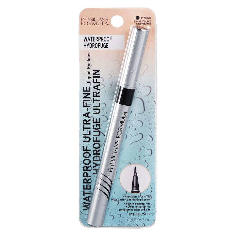 Eye Booster Waterproof Ultra-Fine Liquid Eyeliner Blackest Black