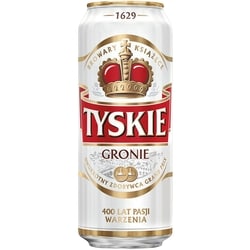 Tyskie Tyskie Gronie Beer (ID required at pick-up) 500 ml, $0.63/100ml