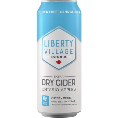 LIBERTY VILLAGE Extra Dry Cider (ID required at pick-up) 473 ml, $0.78/100ml