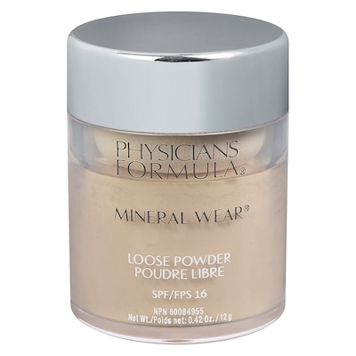 Physician’s Formula Mineral wear poudre libre fps 16 crémeux naturel 12 g, 124,92 $/100g