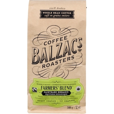 Balzac’s Grains Entiers 340 g, 5,29 $/100g