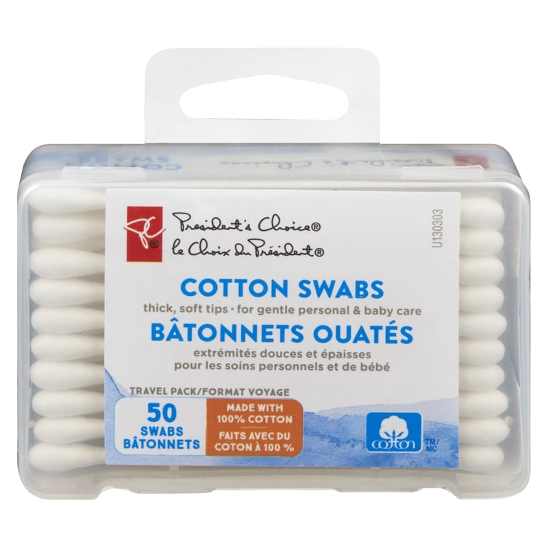 Travel Cotton Swabs 50Ct&nbsp;&nbsp;