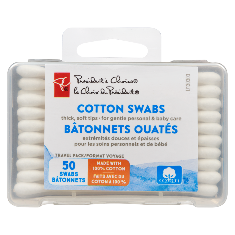 Travel Cotton Swabs 50Ct&nbsp;&nbsp;