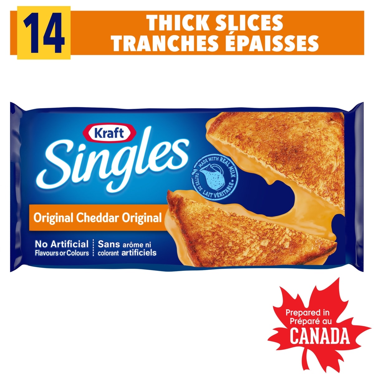 Kraft Sliced Process Cheese Original