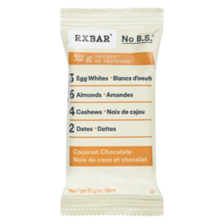 RXBar 12 G. Protein Bar Coconut Chocolate 52 g, $4.79/100g