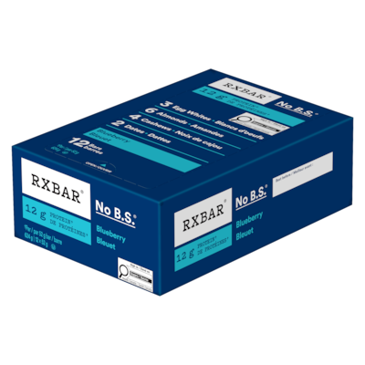 Barres protéinées RXBAR, bleuets, 12&nbsp;g