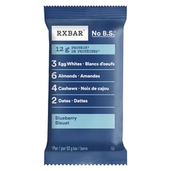 RXBar Barres protéinées RXBAR, bleuets, 12 g 52 g, 5,75 $/100g