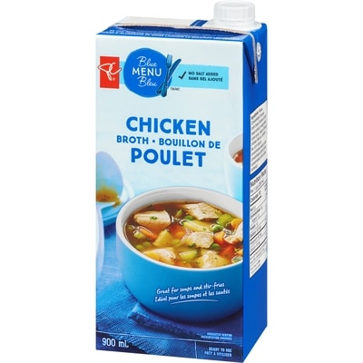 Bouillon de poulet Menu Bleu