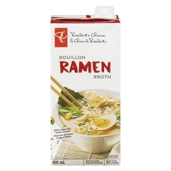 President's Choice Ramen Broth 900 ml, $0.28/100ml