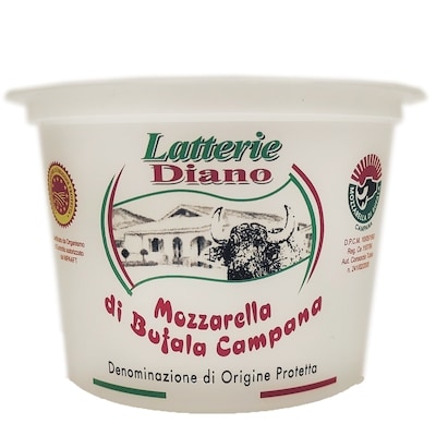 null Mozzarella Laterie Diano Buffalo 125 g, 6,79 $/100g