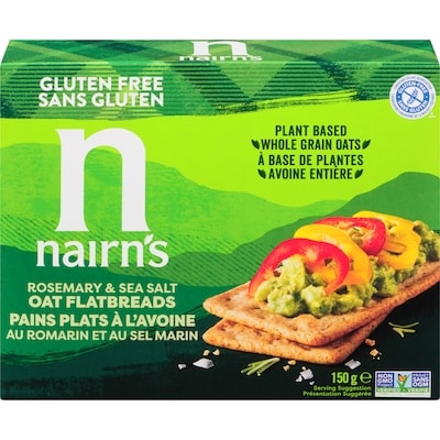 Nairn's Rosemary & Sea Salt Flatbread 150 g, $3.99/100g