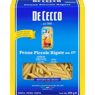 De Cecco Pasta Penne Piccole Rigate No. 177 454 g, $0.44/100g