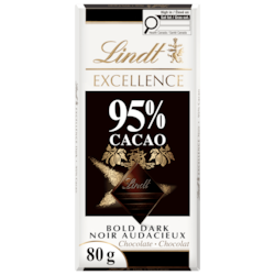 EXCELLENCE 95% Cacao Dark Chocolate Bar