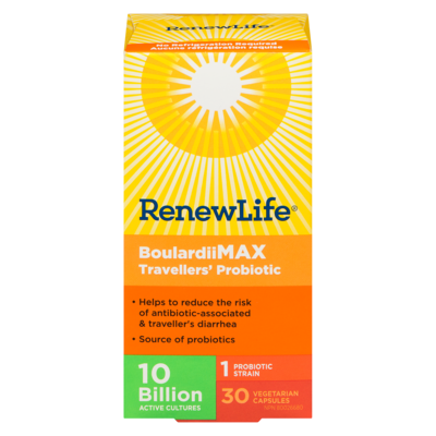 Renew Life Antibiotic-Associated Diarrhea, Travel Support Probiotic 30 ea, $0.80/1ea