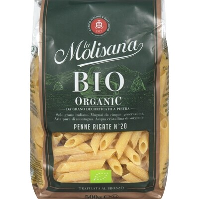 La Molisana Pâtes alimentaires penne biologiques 500 g, 0,70 $/100g
