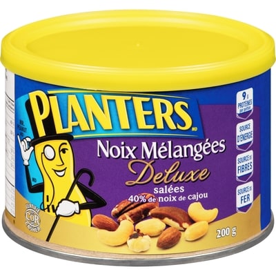 Planters Mélange de noix de luxe salées Planters 200 g, 3,50 $/100g
