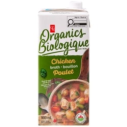 PC Biologique Bouillon De Poulet 900 ml, 0,33 $/100ml