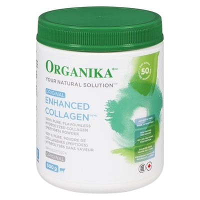 Organika Enhanced Collagen Original     500 g, $11.20/100g