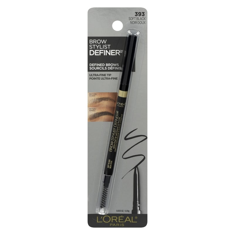 Eyebrow Pencil Brow Stylist Definer, Soft Black