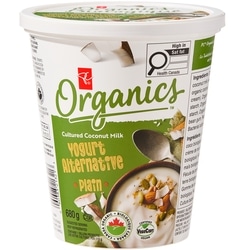 PC Organics Cultured Coconut Milk Plain, Unsweetened 680 g, $0.88/100g