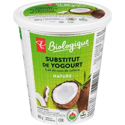 PC Biologique Lait de noix de coco de culture nature, non sucré 680 g, 0,88 $/100g