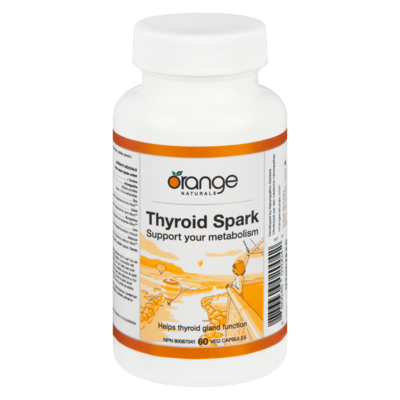 Orange Naturals Thyroid Spark 60 Veg Capsules 60 ea, $0.43/1ea