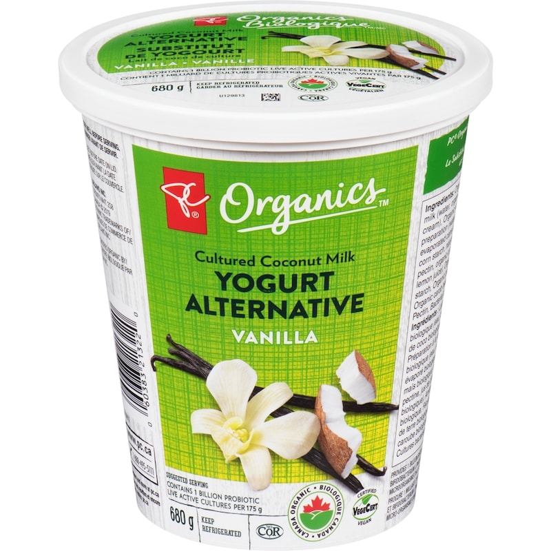 Cultured Coconut Milk Yogurt, Alternative Vanilla