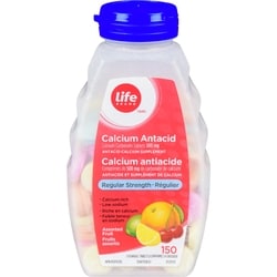 Life Antiacide, régulier, fruits assortis 150 ea, 0,03 $/1ch