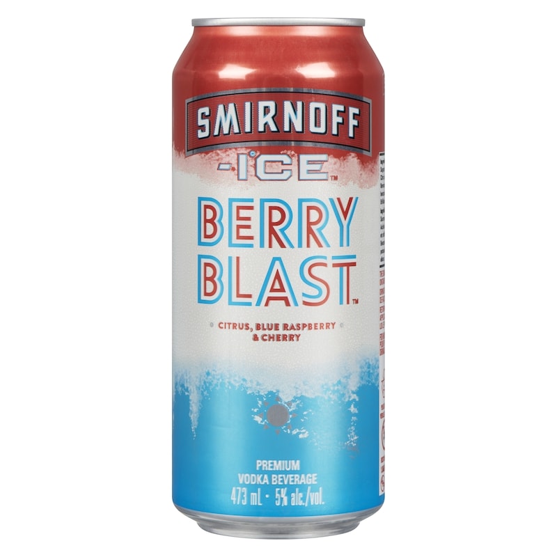 Ice Berry Blast Premium Vodka Beverage Citrus, Blue Raspberry & Cherry (ID required at pick-up)