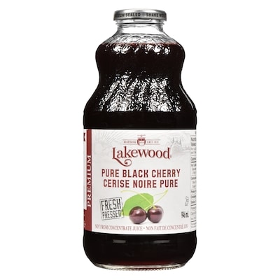 Lakewood Jus de cerises noires pur à 100 % 946 ml, 1,37 $/100ml