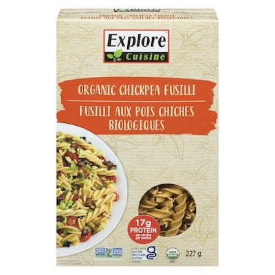 Explore Cuisine Fusilli aux pois chiches 227 g, 2,86 $/100g