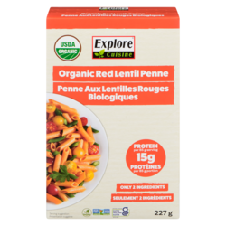 Explore Cuisine Organic Red Lentil Penne 227 g, $3.08/100g