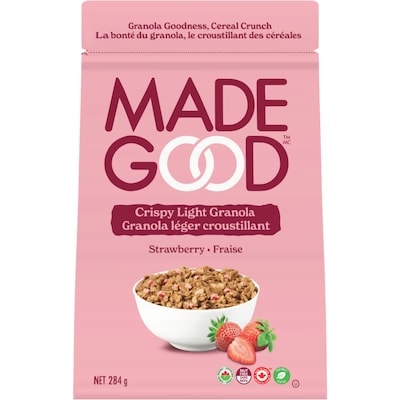 Made Good Strawberry Crunch Crispy Light Granola 284 g, $2.46/100g