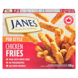 Janes Pub Style Chicken Fries, Fully Cooked 700 g, $2.14/100g