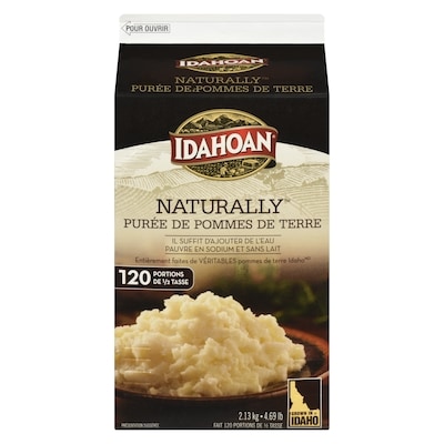 Idahoan Purée de pommes de terre naturelle 1.47 kg, 1,50 $/100g