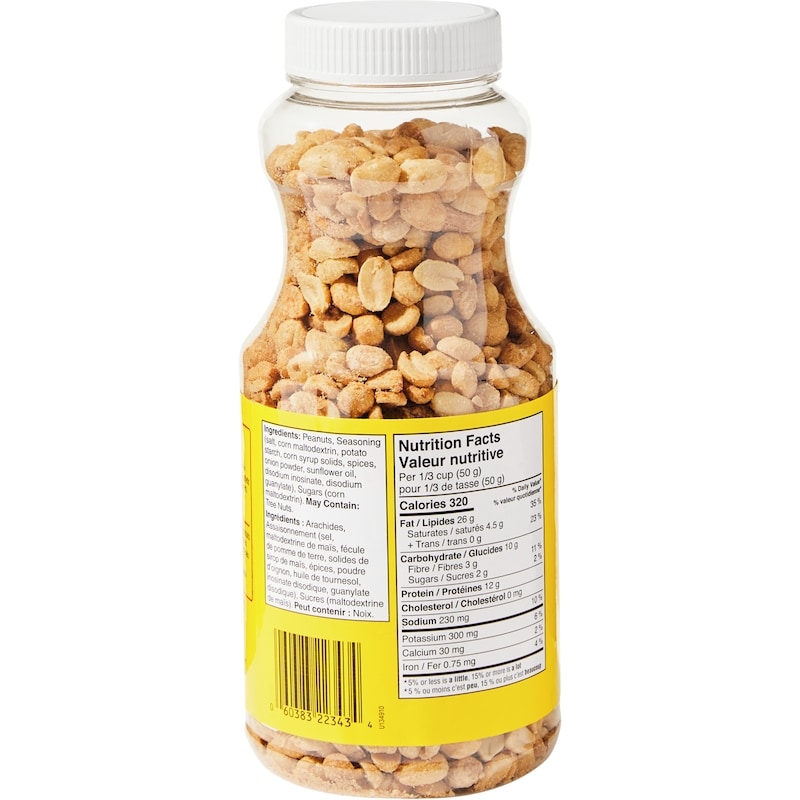 Seasoned Dry Roasted Peanuts