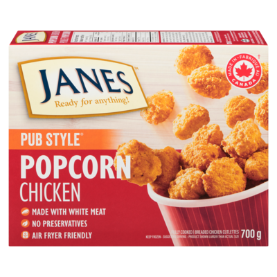 Janes Popcorn Chicken, Fully Cooked 700 g, $1.86/100g