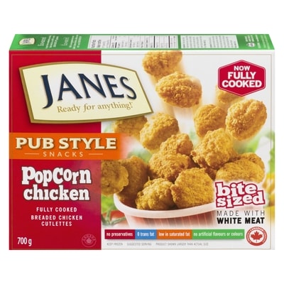 Janes Popcorn Chicken, Fully Cooked 700 g, $2.00/100g