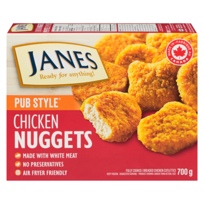 Janes Pub Style Chicken Nugget, Fully Cooked 700 g, $1.00/100g