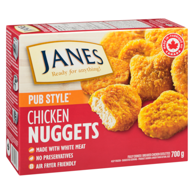 Pub Style Chicken Nugget, Fully Cooked