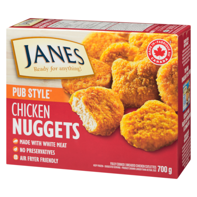 Pub Style Chicken Nugget, Fully Cooked