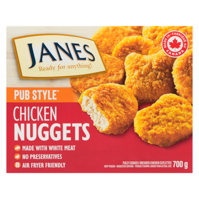 Pub Style Chicken Nugget, Fully Cooked