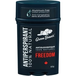 Green Beaver Jr Antisudorifique Freedom, The Green Beaver Company 60 g, 23,33 $/100g