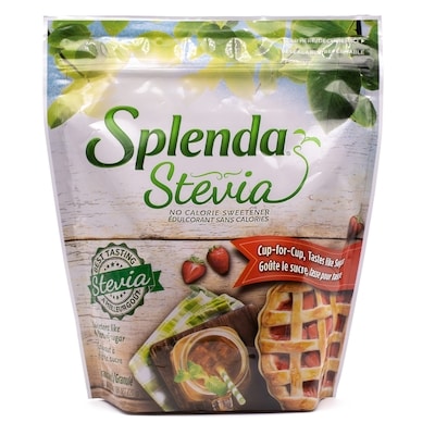 Splenda No Calorie Granulated Stevia Sweetener for Baking 221 g, $5.20/100g