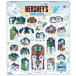 Hershey's Cookies 'N Creme Christmas And Holiday Candy Advent Calendar 212 g, $6.60/100g