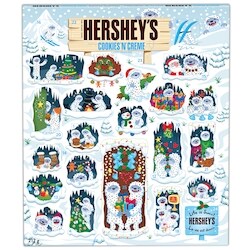Hershey’s Calendrier De L’Avent Aux Friandises Du Temps Des Fêtes Hershey’S Biscuits Et Crème 212 g, 6,60 $/100g
