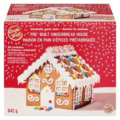 Create A Treat Pre-Built Ginger Bread House Kit 842 g, $1.90/100g